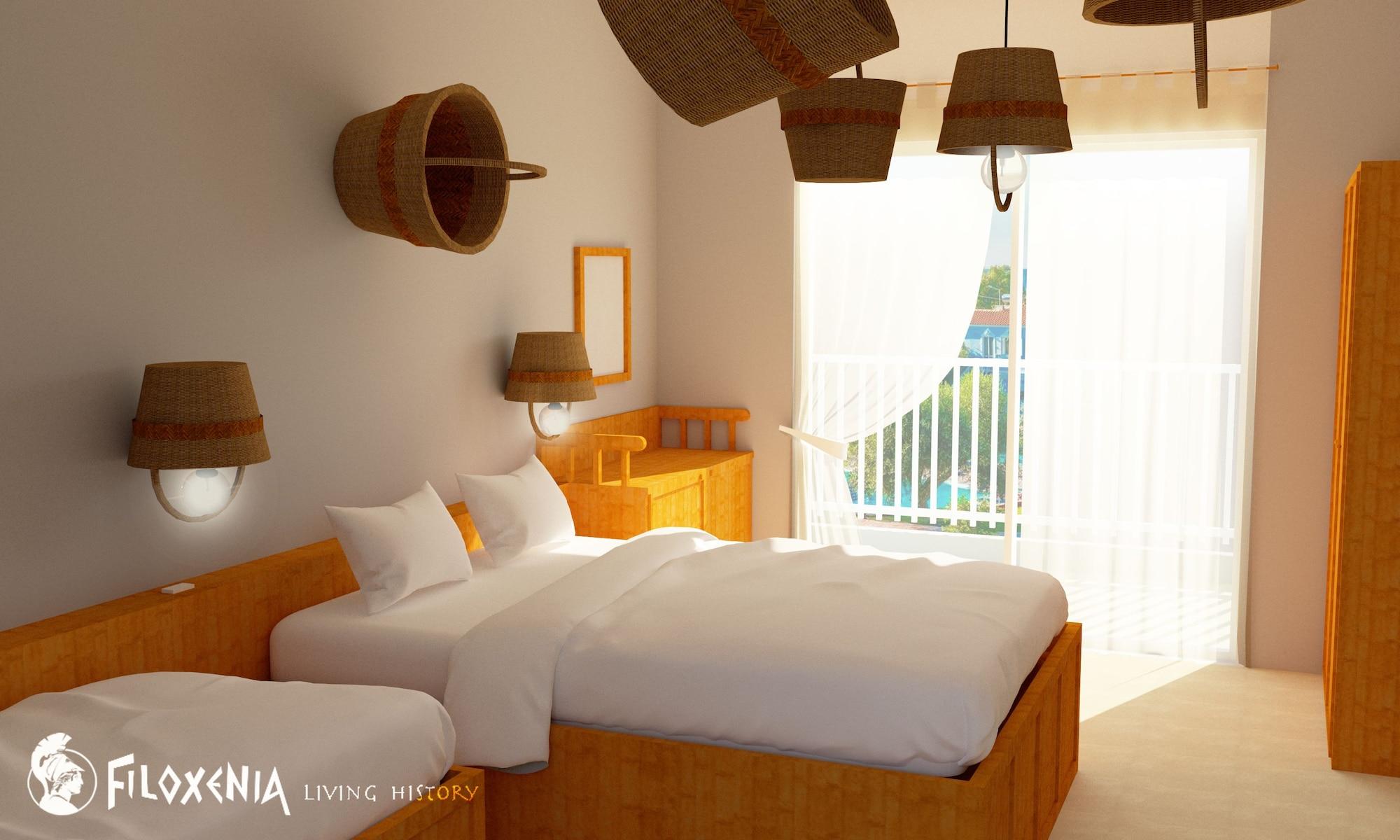 Filoxenia Apartments & Studios Theologos  Luaran gambar